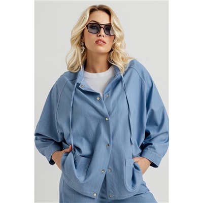 Жакет женский  4510/03/Светло-голубой джинс