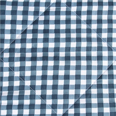 Покрывало LoveLife 2сп Blue cage 180×210±5 см, новосатин, 100%п/э