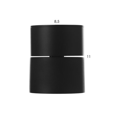 Светильник «Орео» LED 20 Вт 4000К DTW черный 10×10×10.5 см