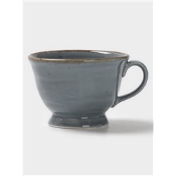 Чайная пара Magistro Alpine Frost, 2 предмета: чашка 245 мл, блюдце d=15 см, голубовато-серый