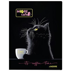 Папка с 020 вкладышами A4 "MooreCafe" A4 (235x310x15 мм) полипропилен 450 мкм, фактура "песок" вкладыши 30 мкм, внутренний карман 160 мкм, индивидуальная упаковка, непрозрачная с рисунком