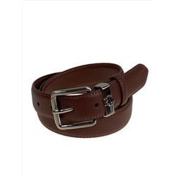 Ремень женский из натуральной кожи, цвет шоколад