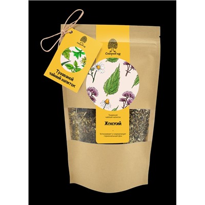 Чайный напиток травяной «Женский» / CraftTea / 50 г / Сибирский кедр