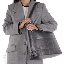 Сумка женская  69192 silver gray Velina Fabbiano-Safena