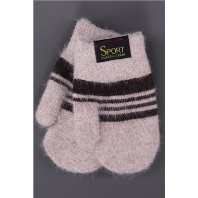 Варежки дет. Корона E-0696