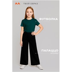 Детская однотонная футболка Happyfox