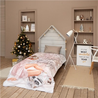 Постельное бельё 1.5-спальное «Этель» Sweet holidays, бязь