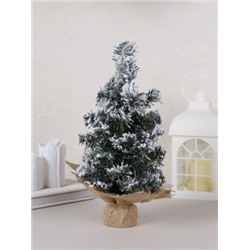 Елка искусственная декоративная 27 см / NA01 /уп 100/снег