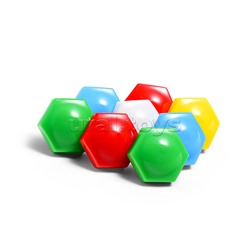 Мозаика шестигранник (d.13мм/250шт)