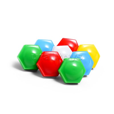 Мозаика шестигранник (d.13мм/250шт)