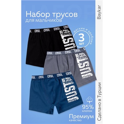 Трусы для мальчика 3шт. Baykar