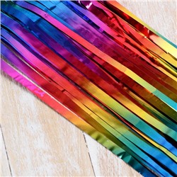 Дождик новогодний «Зимнее волшебство. Феерия», b - 100 см, L - 200 см, разноцветный