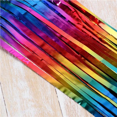 Дождик новогодний «Зимнее волшебство. Феерия», b - 100 см, L - 200 см, разноцветный