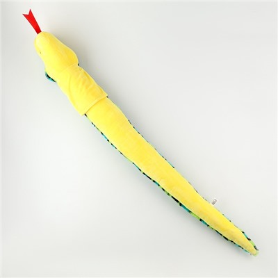 Мягкая игрушка «Змея», 112 см, зелёная