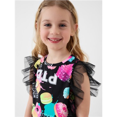 Платье трикотажное для девочек