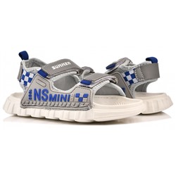 T-10516-D сер Сандалии для мальчиков (27-32)/8