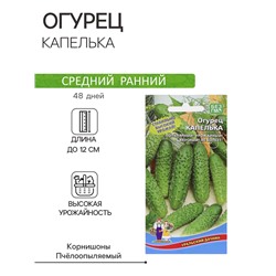 Семена Огурец "Капелька", 10 шт