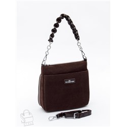 Сумка женская кожаная 2378YF d.coffee Polina&Eiterou
