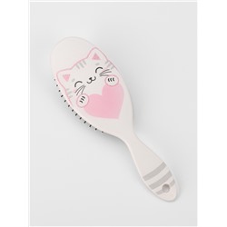 Расчёска массажная, 7×22 см, белая