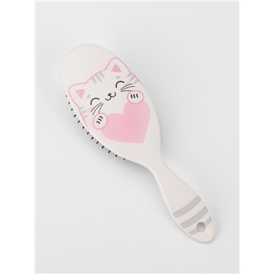 Расчёска массажная, 7×22 см, белая