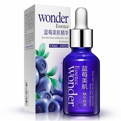 Сыворотка с гиалуроновой кислотой WONDER essence BIOAQUA c экстрактом черники
