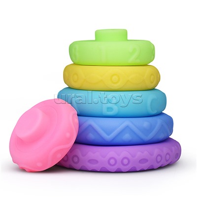 Пирамидка "Колечки"