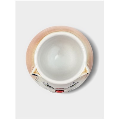 Ёршик для унитаза с подставкой «Кошка», фарфор, МИКС