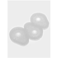 Форма для леденцов «Авокадо», силикон, 3 ячейки, 6×5.5 см, прозрачная