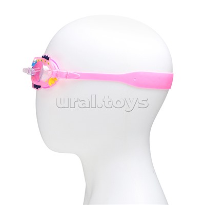 Очки для плавания цветные, в ассортименте, в пакете