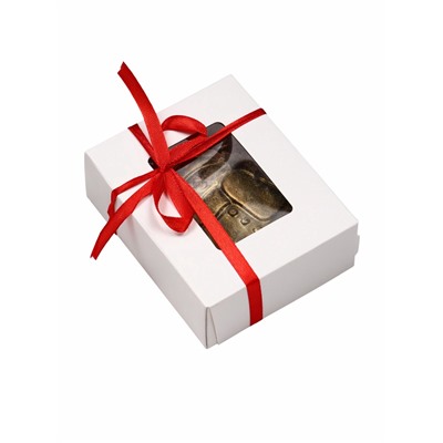 Шоколадная фигурка «Снеговик пряничный», кондитерская глазурь, 115 г