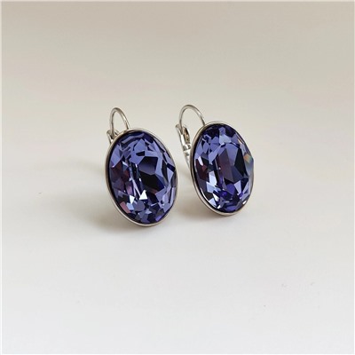 Серьги с кристаллами Swarovski
