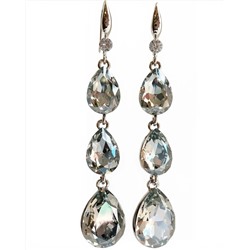 Серьги с чешскими кристаллами