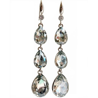 Серьги с чешскими кристаллами