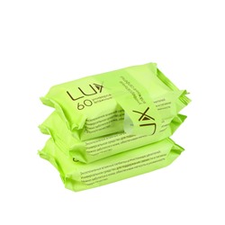 Салфетки влажные универсальные LUX №60*3 SET, NEW