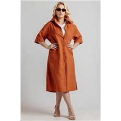 Платье  8801/04/Терракотовый