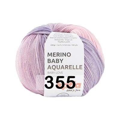Пряжа Katia MERINO BABY AQUARELLE