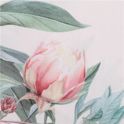 Скатерть «Доляна» Peonies flowers, размер 145×180±3 см
