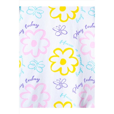 Сорочка ночная трикотажная для девочек PLAYTODAY, 1241080