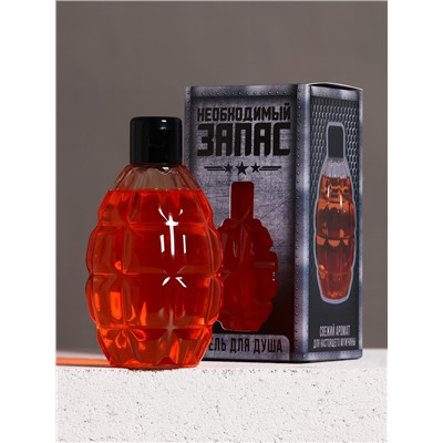 Гель для душа «Необходимый запас», 250 мл, аромат свежести, HARD LINE