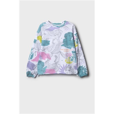 Толстовка трикотажная для девочек PLAYTODAY, 1240791