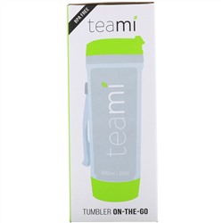 Teami, Tumbler On-the-Go, Green, 20 oz