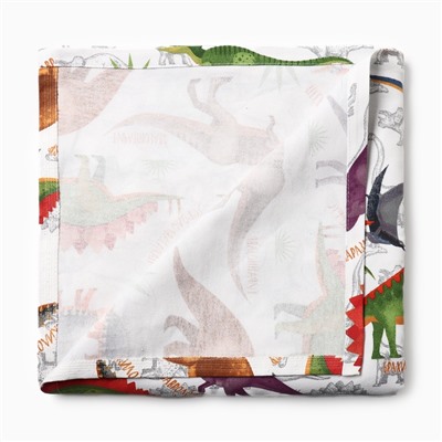 Покрывало 1.5-спальное «Этель. Динозавры», 145×210 см, хлопок 100%