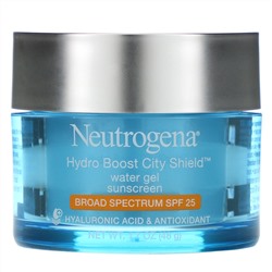 Neutrogena, Hydro Boost City Shield, солнцезащитное средство на гелевой основе, SPF 25, 48 г (1,7 унции)