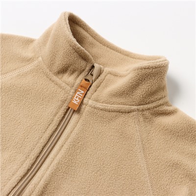 Детская кофта на молнии KAFTAN, бежевая, размер 34 (122-128 см)