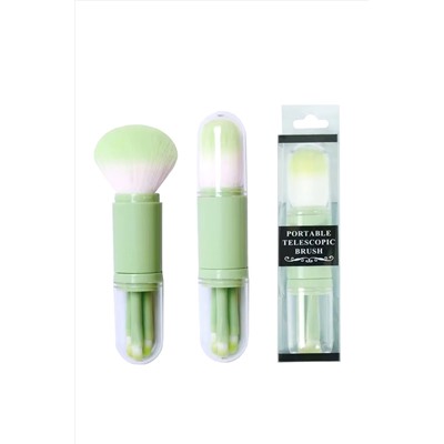 Nail Art Кисть для макияжа 4 в 1, в ассортименте KRISTALLER, 1110884