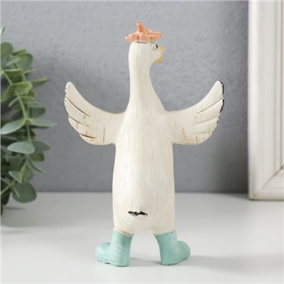 Фигурка полистоун «Танцующий гусь», 10×7×15 см