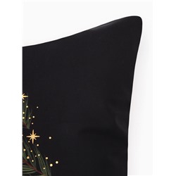 Наволочка декоративная новогодняя «Этель. Lovely Christmas», 40×40 см, велюр