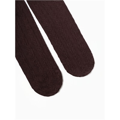 Женские колготки MINAKU 100 ден, тёмно-коричневые, размер 2/S