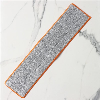 Насадка для швабры с отжимом Raccoon, карманы с двух сторон, микрофибра, 50×11.5 см