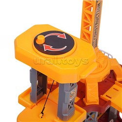 Парковка "Приключения на стройке" (125 предметов) в коробке